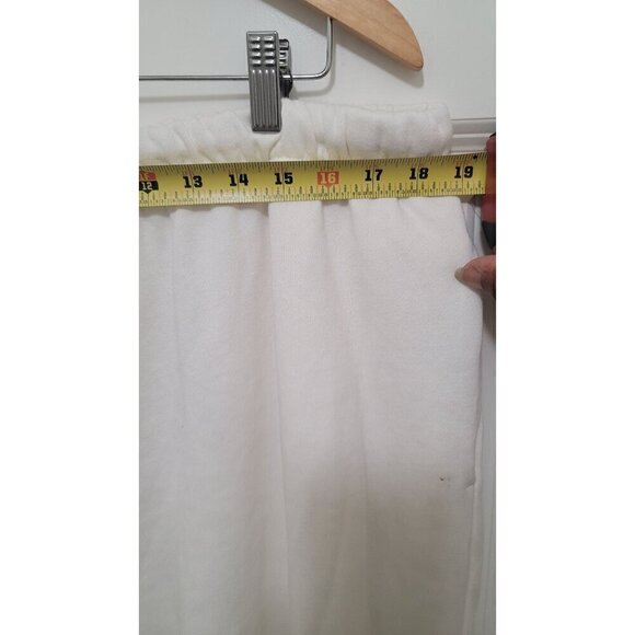 NEW OLD NAVY WOMEN'S STRAIGHT WIDE LEG IVORY SWEATPANTS SIZE XL - Picture 8 of 10